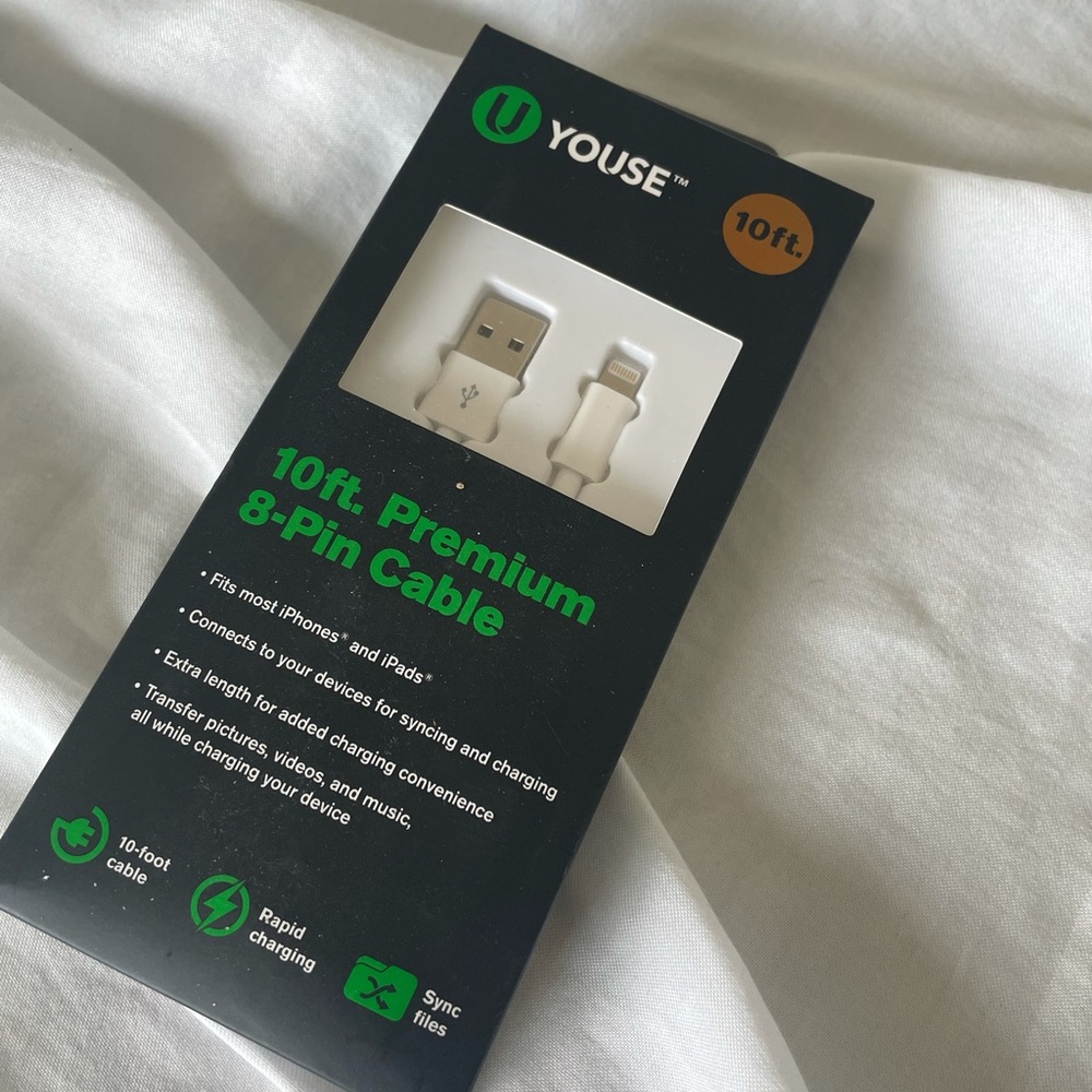 Charger for Apple Iphone 10ft